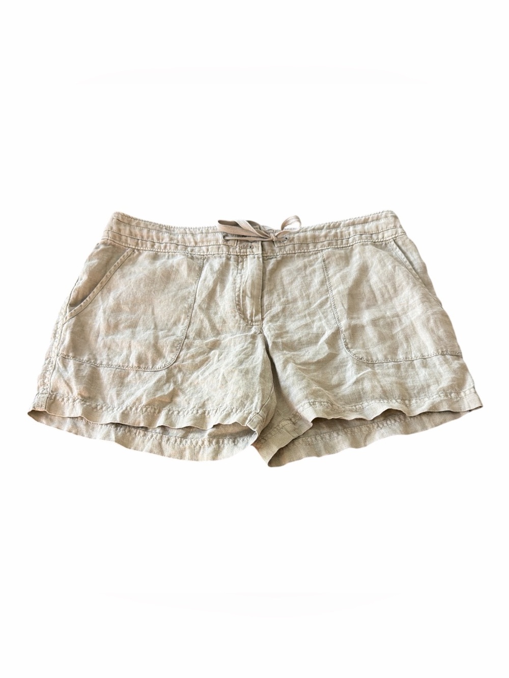 Tommy Bahama Linen Khaki Shorts Size 8
